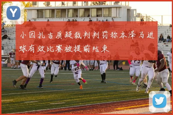 小因扎吉质疑裁判判罚称本泽马进球有效比赛被提前结束
